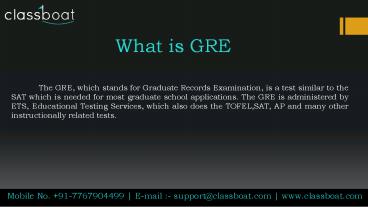 Top gre classes in mumbai