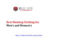 Best Hunting Clothing for Men's PowerPoint PPT Presentation