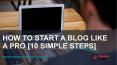 10 Simple Steps to Start a Blog like a Pro... PowerPoint PPT Presentation