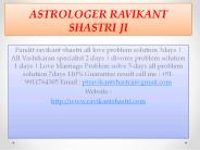 Astrologer For Girlfriend Back