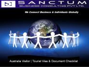 Australia Tourist Visa - Sanctum Consulting