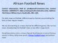 African Football news PowerPoint PPT Presentation
