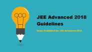 JEE Advanced 2018 Guideline: Prohibited Items List