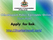 Chhattisgarh Police Constable