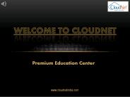 Best Web Designing Course in Kolkata- CloudNet