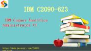 IBM Cognos C2090-623 dumps free