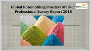 Global Rotomolding Powders Market Professional Survey Report 2018