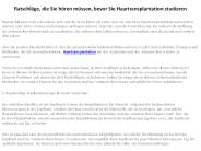 Haarklinik Istanbul Information