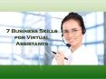 7 Business Skills for Virtual Assistants PowerPoint PPT Presentation