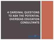 Overseas Education Consultants