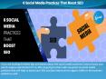 6 Social Media Practices That Boost SEO PowerPoint PPT Presentation