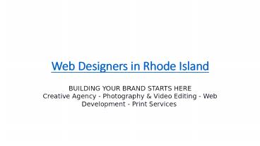 Web designers in Rhode Island (4)