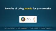 Benefits of Using Joomla for your website