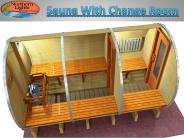 Sauna With Change Room