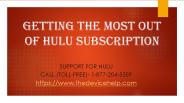 Getting the Most Out Of Hulu Subscription