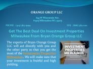 Investment Properties Milwaukee