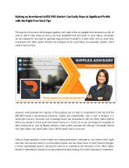 Ripples Advisory Professional Profile - LinkedIn