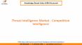 Threat Intelligence Market Competition Intelligence PowerPoint PPT Presentation