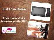 Best Microwave Oven - Just love Home