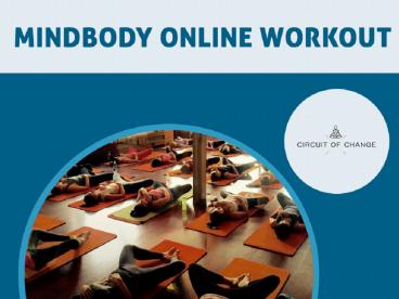 Brian Delmonico’s Mind-body workout