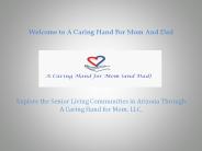 Senior Living Referral Agencies at Acaringhandformom.com