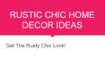 20 Cool Rustic Chic Home Decor Ideas PowerPoint PPT Presentation