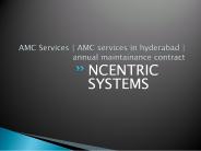 Computer amc services  | computer amc services in hyderabad