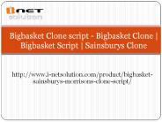 ( i-netsolution ) Bigbasket Script