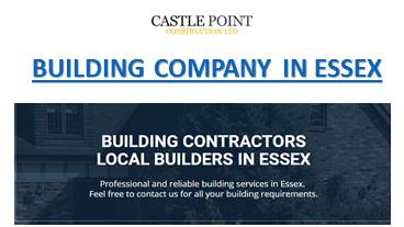 Castle Point Construction | Building Services in Essex
