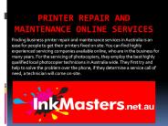 Printer repair and maintenance online services