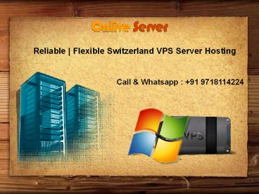 Switzerland VPS Hosting Plans