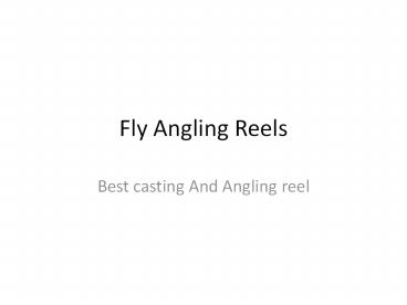 Best casting And Angling reel (1)