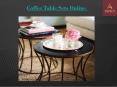 coffee table sets online (2) PowerPoint PPT Presentation