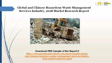 Hazardous Waste Management Services Industry