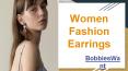 Earrings for Women – Mother of pearl Earrings PowerPoint PPT Presentation