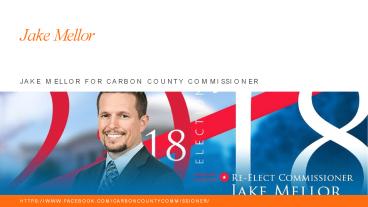 Jake Mellor | Carbon County Commissioner