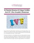 Dr Rashmi Sharma At Origyn Fertility And IVF _ Max Hospital _ Elawoman.pptx PowerPoint PPT Presentation