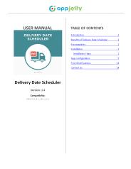 Odoo Delivery Date Scheduler App, OpenERP Order Delivery Plugins
