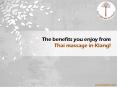 The benefits you enjoy from Thai massage in Klang! PowerPoint PPT Presentation