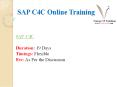 SAP C4C PPT | SAP C4C Training Material (1) PowerPoint PPT Presentation