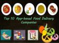 Top 10 App-based Food Delivery Brand PowerPoint PPT Presentation