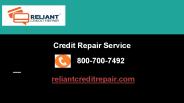 Benefit of Credit Repair Service
