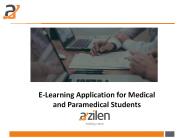 E-Learning Application for Medical and Paramedical Students