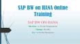 SAP BW on HANA Training Material PPT.pptx PowerPoint PPT Presentation