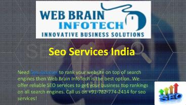 Seo Services India