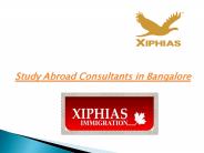 Study Abroad Consultants in Bangalore
