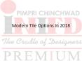 Modern Tile Options in 2018 PowerPoint PPT Presentation