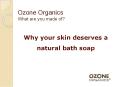 Why your skin deserves a natural bath soap PowerPoint PPT Presentation