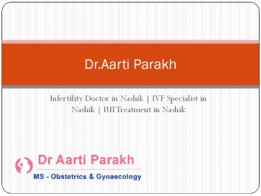 IVF Specialist in Nashik