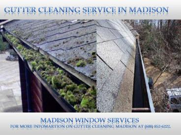 Gutter Cleaning Madison